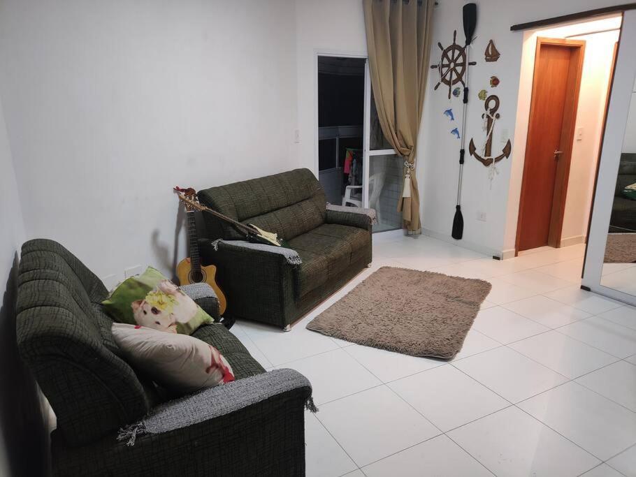 Apartamento 2 Dormitorios E Sacada Gourmet Frente Ao Mar Praia Grande  Zewnętrze zdjęcie