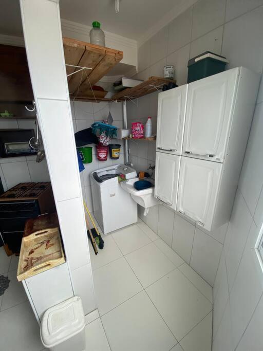 Apartamento 2 Dormitorios E Sacada Gourmet Frente Ao Mar Praia Grande  Zewnętrze zdjęcie