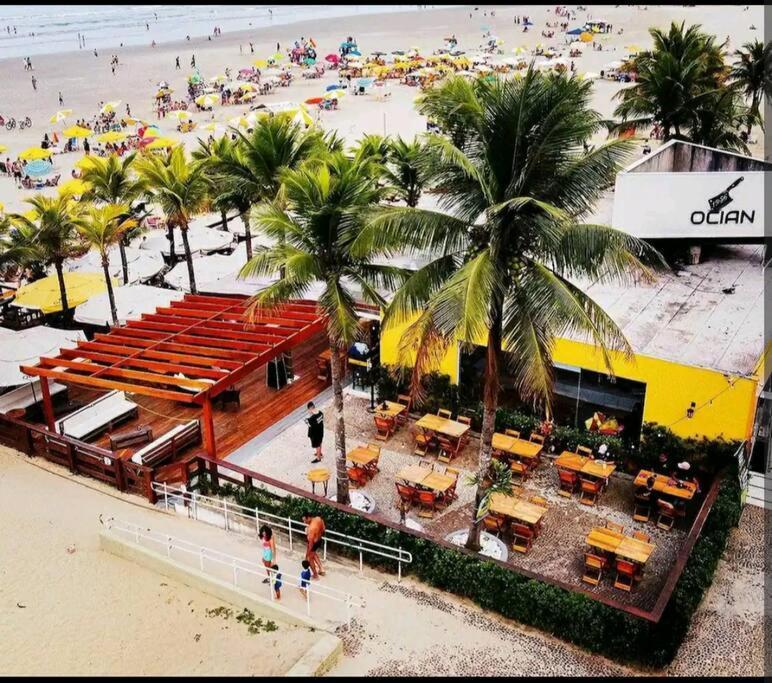 Apartamento 2 Dormitorios E Sacada Gourmet Frente Ao Mar Praia Grande  Zewnętrze zdjęcie
